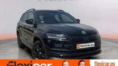 Negro Usado 2021 Skoda Karoq SportLine SUV | 21.690 € (Precio justo)