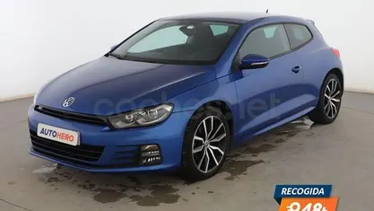 Usado VW Scirocco R-line BlueMotion 125 CV (91 kW) 2017 Azul Coupe