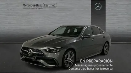 Begagnad Mercedes C200 AMG line 204 HK (150 kW) 2022 Grå Sedan