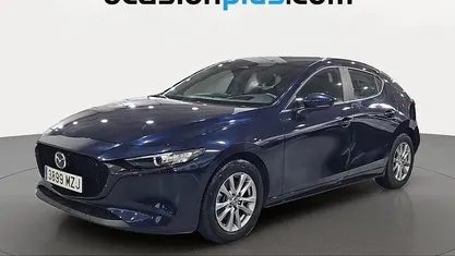 Usado Mazda 3 Prime-Line 140 CV (102 kW) 2025 Azul Utilitario