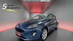 Azul Usado 2021 Ford Fiesta Trend Utilitario | 12.490 € (Precio justo)