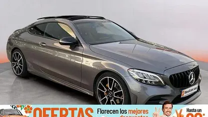 Usado Mercedes C220 194 CV (142 kW) 2018 Gris Coupe