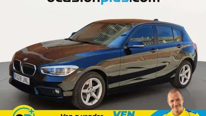 Usado BMW 116 116 CV (85 kW) 2016 Negro Utilitario