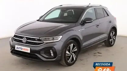Usado VW T-Roc R-line 150 CV (110 kW) 2022 Gris SUV