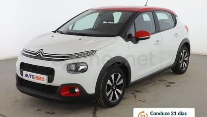 Usado Citroën C3 Feel 82 CV (60 kW) 2018 Blanco Utilitario