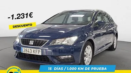 Azul Usado 2017 Seat Leon Style Familiar | 12.269 € (Precio justo)