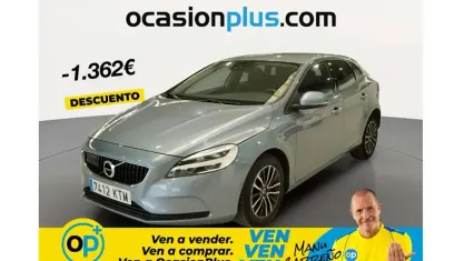 Usado Volvo V40 Momentum 120 CV (88 kW) 2019 Azul Utilitario