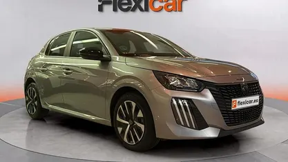 Usado Peugeot 208 Style 101 CV (74 kW) 2024 Gris Utilitario