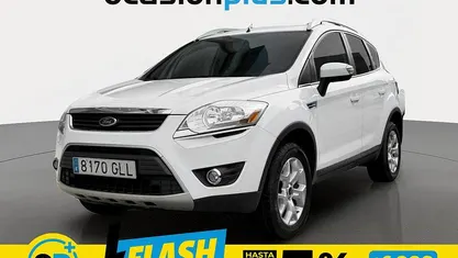 Usado Ford Kuga Trend 136 CV (100 kW) 2009 Blanco SUV