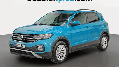Usado VW T-Cross Advance 110 CV (80 kW) 2022 Azul SUV