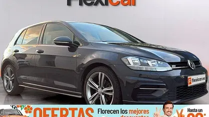 Usado VW Golf VII Sportline 150 CV (110 kW) 2018 Gris Utilitario