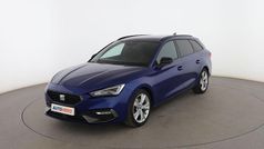 Azul Usado 2020 Seat Leon FR Familiar | 18.899 € (Precio justo)
