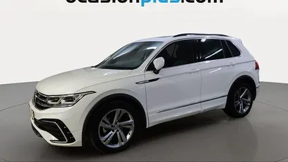 Blanco Usado 2021 VW Tiguan R-line SUV | 29.628 € (Precio justo)