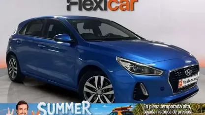 Usado Hyundai i30 GO! 120 CV (88 kW) 2017 Azul Familiar
