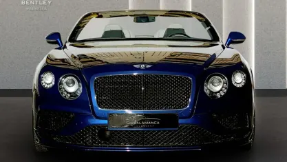 Usado Bentley Continental GT 641 CV (471 kW) 2018 Azul metalizado Descapotable