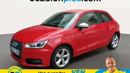 Usado Audi A1 Design 90 CV (66 kW) 2015 Rojo Utilitario
