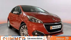 Rojo Usado 2018 Peugeot 208 Style Utilitario | 6690 € (Buen precio)