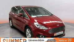 Rojo Usado 2017 Ford S-MAX Titanium Monovolumen | 19.470 € (Precio justo)