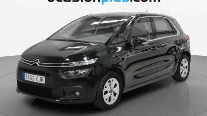 Usado Citroën C4 Picasso Live 100 CV (73 kW) 2018 Negro Monovolumen
