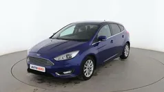 Azul Usado 2015 Ford Focus Titanium Berlina | 11.399 € (Precio justo)