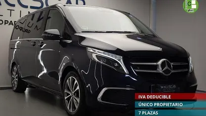 Usado Mercedes V300 Avantgarde 239 CV (175 kW) 2022 Azul Monovolumen