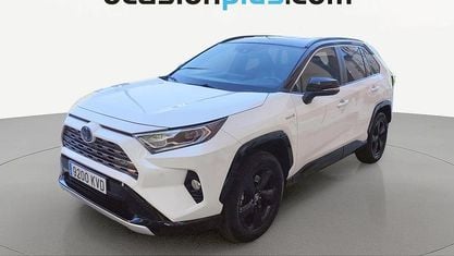 Brugt Toyota RAV4 Hybrid 218 HK (160 kW) 2019 Hvid SUV