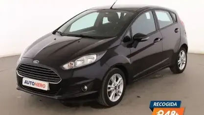 Usado Ford Fiesta Trend 100 CV (73 kW) 2016 Negro Utilitario
