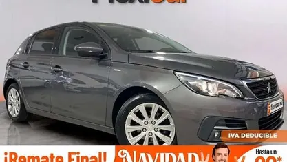 Usado Peugeot 308 Style 131 CV (96 kW) 2020 Gris Utilitario