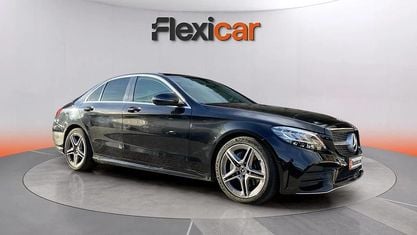 Używany Mercedes C200 160 KM (117 kW) 2019 Czarny Sedan/Limuzyna