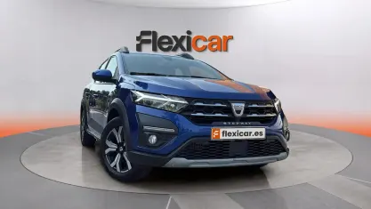 Usado Dacia Sandero Comfort 91 CV (66 kW) 2021 Azul Berlina