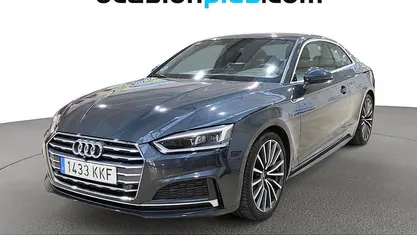 Usado Audi A5 S-Line 190 CV (139 kW) 2018 Gris Coupe