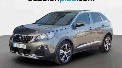 Usado Peugeot 3008 Allure 131 CV (96 kW) 2019 Gris SUV