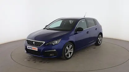 Usado Peugeot 308 GT-line 130 CV (95 kW) 2020 Azul Utilitario
