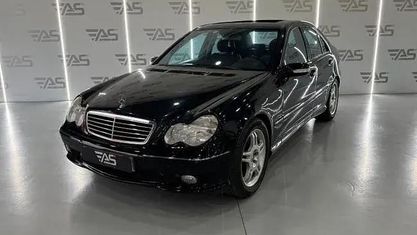 Usado Mercedes C32 AMG AMG 358 CV (263 kW) 2001 Negro Berlina