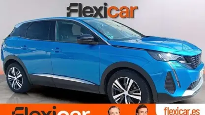Usado Peugeot 3008 Active 131 CV (96 kW) 2021 Azul SUV