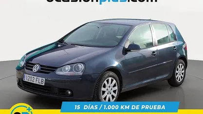 Usado VW Golf V Highline 140 CV (102 kW) 2007 Azul Utilitario
