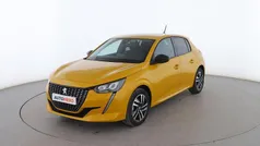 Amarillo Usado 2022 Peugeot 208 Allure Utilitario | 15.799 € (Precio justo)