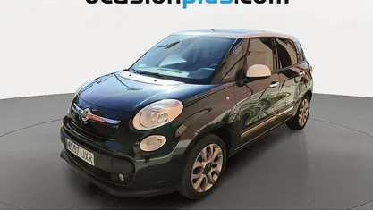 Usado Fiat 500L Lounge 95 CV (69 kW) 2017 Verde Monovolumen