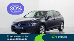 Azul Usado 2022 VW Golf VIII Life Berlina | 24.790 € (Precio justo)