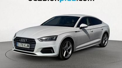 Usado Audi A5 Sportback Sport 150 CV (110 kW) 2018 Blanco Utilitario