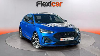 Brugt Ford Focus ST-Line 125 HK (91 kW) 2023 Blå Sedan