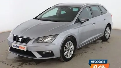Usado Seat Leon CONNECT 125 CV (91 kW) 2019 Gris Familiar