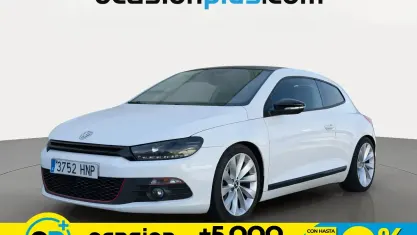 Begagnad VW Scirocco 122 HK (89 kW) 2013 Vit Sportkupé