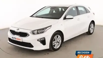 Usado Kia Ceed 120 CV (88 kW) 2019 Blanco Utilitario