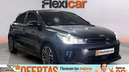 Usado Kia Rio GT-Line 120 CV (88 kW) 2020 Gris Berlina