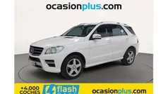 Blanco Usado 2014 Mercedes ML250 SUV | 26.500 € (Precio justo)