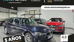 Azul Usado 2017 BMW 318 Sport Line Familiar | 14.900 € (Caro)
