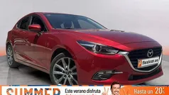 Rojo Usado 2018 Mazda 3 Edition Berlina | 15.990 € (Precio justo)