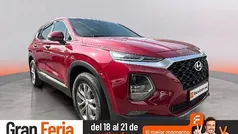 Rojo Usado 2019 Hyundai Santa Fe SUV | 24.990 € (Precio justo)