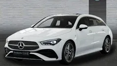 Blanco polar Usado 2024 Mercedes CLA250e Shooting Brake AMG line Familiar | 38.995 € (Precio justo)